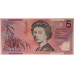 AUSTRALIA 1995 . FIVE 5 DOLLAR BANKNOTE . EVANS/FRASER